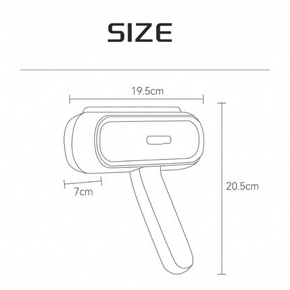 Pet Hair Remover And Reusable Lint Roller Cat And Dog Hair Remover For Furniture, Couch, Carpet, Clothing And Bedding - Portable, Multi-Surface Fur Removal Tool